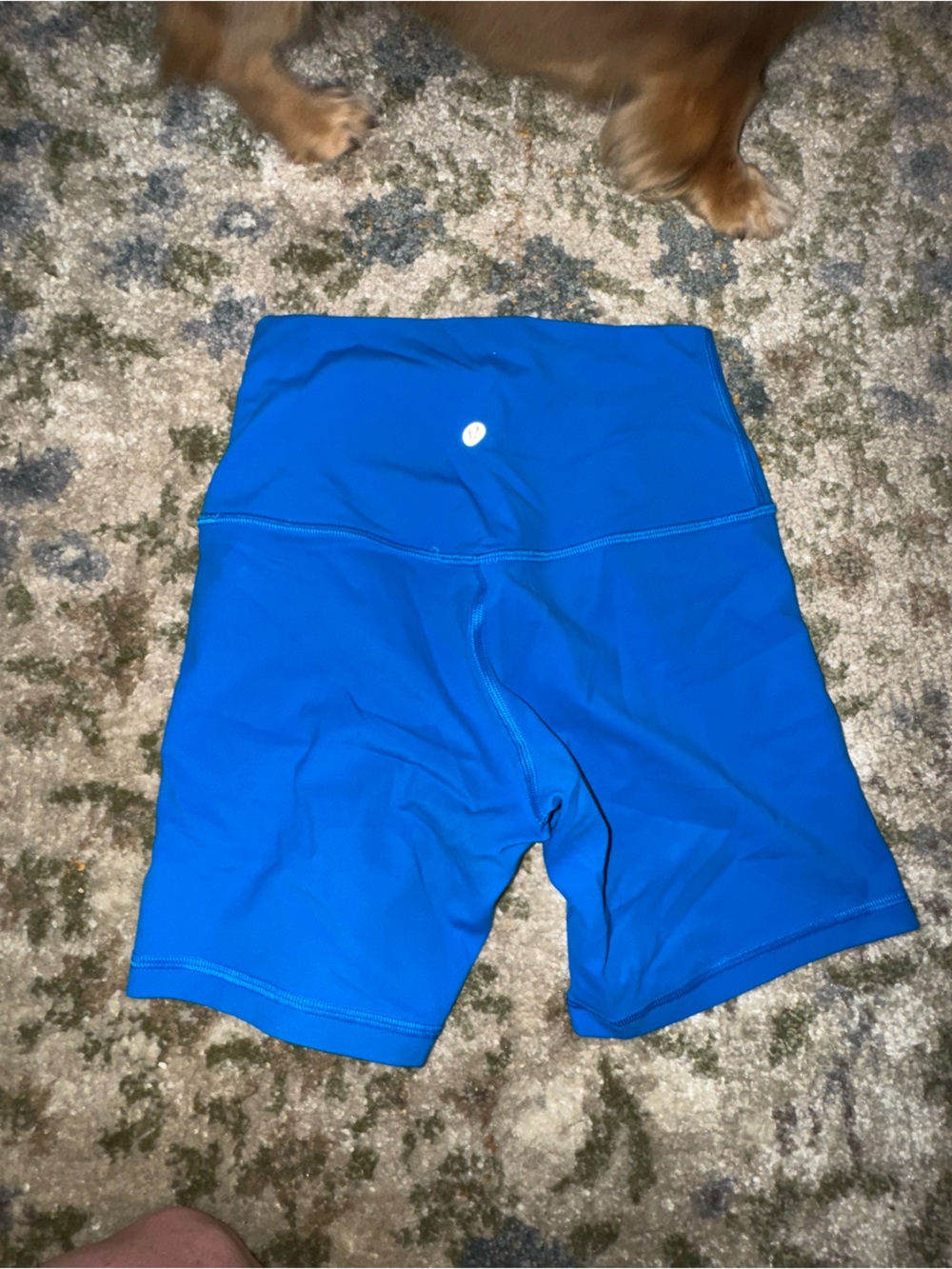lululemon athletica Electric Blue High-Rise Bike Shorts